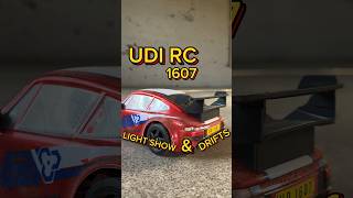 Watch the UDIrc 1607 in action—drifting and showcasing its epic lights!