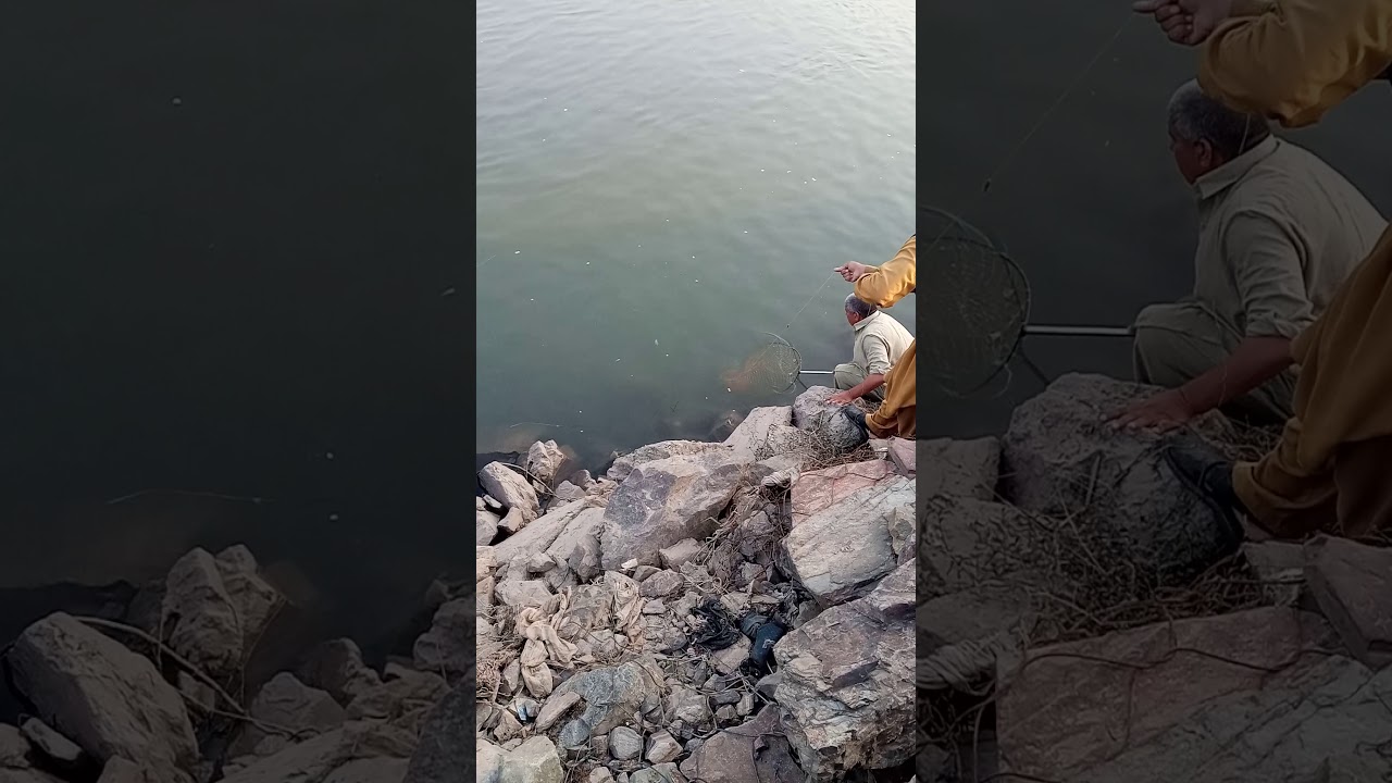 fishing at jhelum river