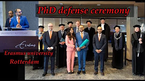 PhD defense ceremony | The Perfect Defense| Erasmus University|91Spices|Indian restaurant|Hindi vlog