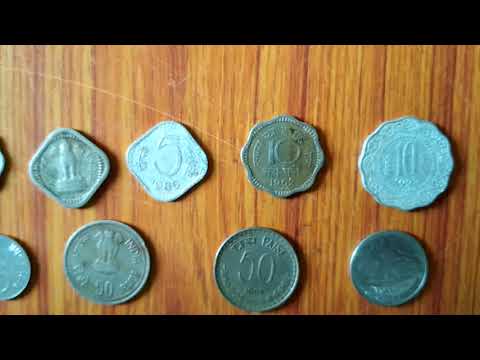 Rare Old Indian Coin Collection( Issued By British Raj. U0026 Indian Govt.)
