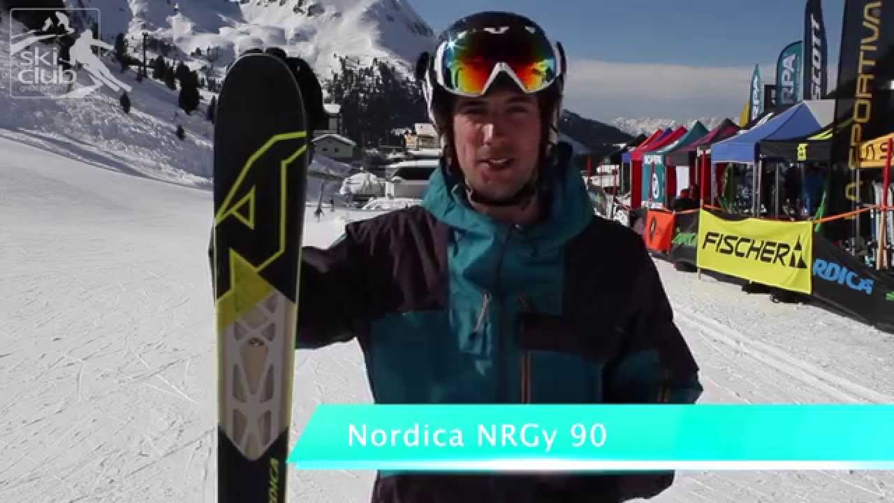 Nordica NRGy 90 - 2014/15 Ski Review - YouTube