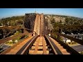 Ghostrider wooden roller coaster pov 1080p knotts berry farm
