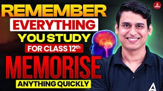 How to Remember Everything You Study | Best Memory Tips for Class 12 & NEET Students!