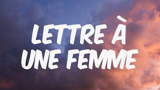 LETTRE À UNE FEMME - NINHO ( PAROLES/ LYRICS )