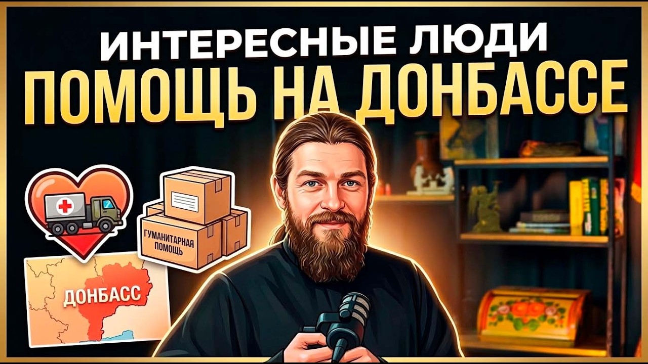ИНТЕРЕСНЫЕ ЛЮДИ: ПОМОЩЬ НА ДОНБАССЕ! #россия #важное #новости