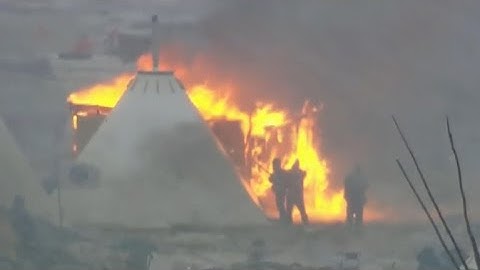 Arrests made at Dakota Access Pipeline evacuation