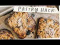 Easiest PASTRY HACK Toast for Breakfast - French Pastry in Minutes at Home