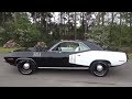 1971 Hemi Cuda -TX9 Black & 4 speed