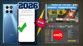 Honor X6 VNE-LX2 Frp Bypass 100% Working Unlock Tool 2026 || VNE-LX2 Google Account Bypass
