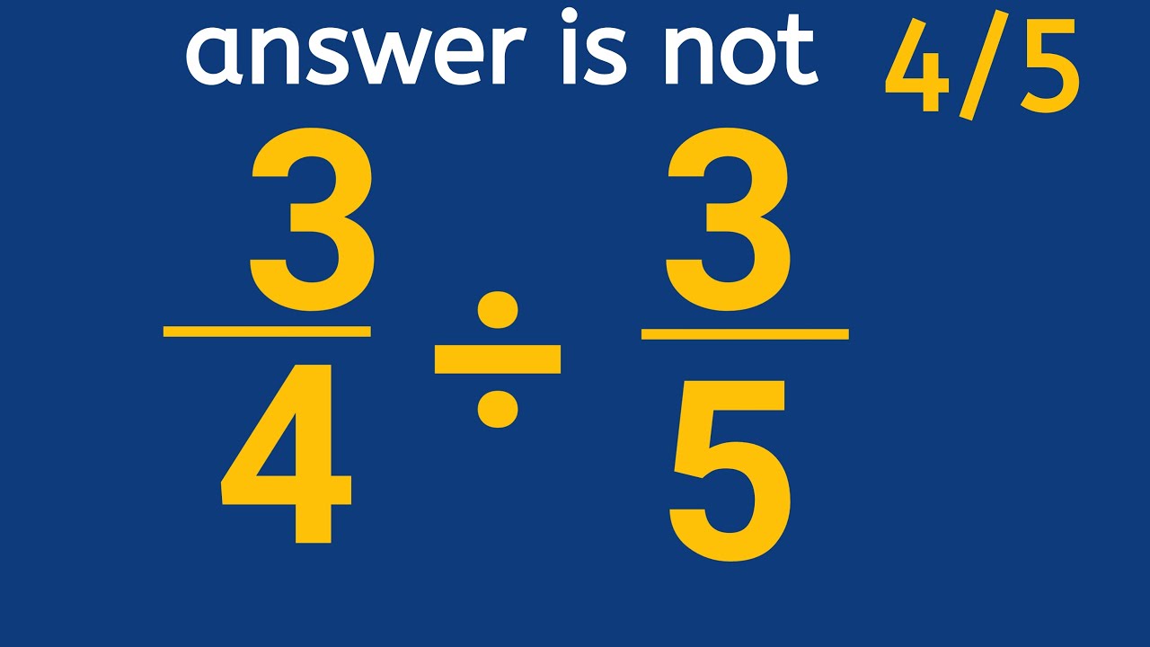Simple Math Question That's Stumping Everyone! - YouTube