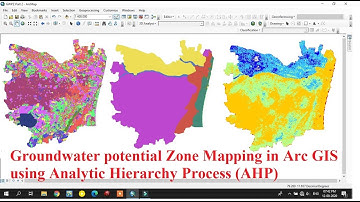 Groundwater Potential zone Mapping in Arc GIS using Analytic Hierarchy Process (AHP) - Part 2