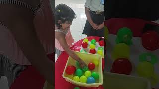  Fine Motor Ball Game  Match Colour