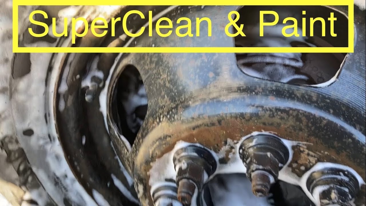 Super Clean Degreaser & Wheel Cleaner - Time To Paint - Gaston Gets A Fresh Look