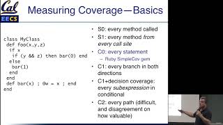 8.7 — Coverage Concepts and Types of Tests Profile