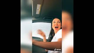 Slamming the the car door prank on girlfriend