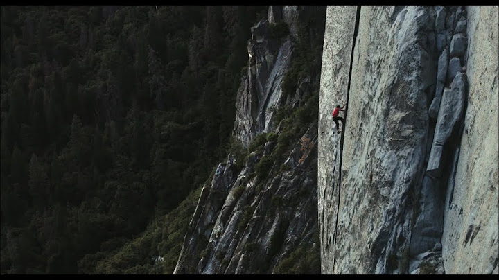 映画『フリーソロ』予告編 アカデミー賞長編ドキュメンタリー賞受賞！命綱無しで一枚岩を上るクライマーの生きざまをカメラが追う