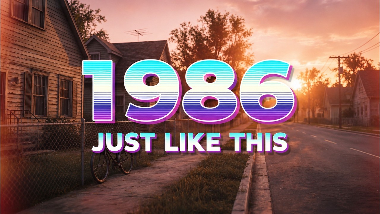 BACK TO 1986 — Childhood Summer Felt Just Like This 🌅 80s Nostalgic & Warm Chillwave Mix