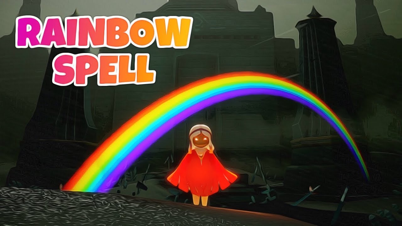  RAINBOW SPELL Sky Children Of The Light Noob Mode YouTube