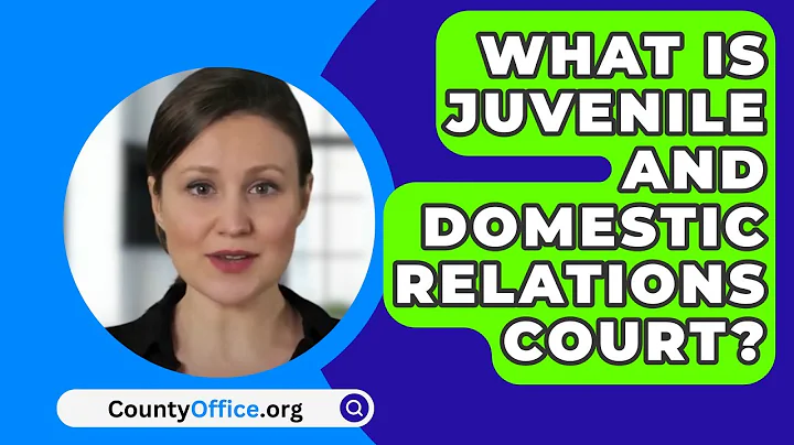 What Is Juvenile And Domestic Relations Court? - CountyOffice.org
