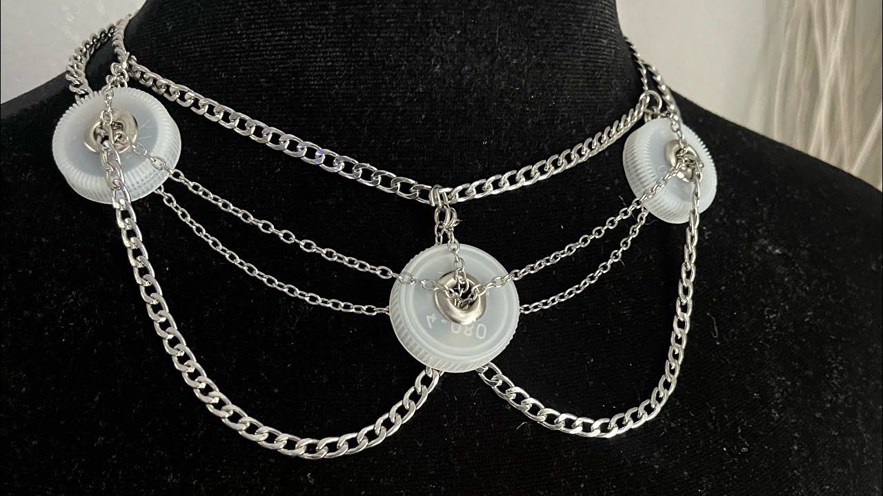 Nothing into Something Series Part:1 Bottle Cap Necklace Tutorial
