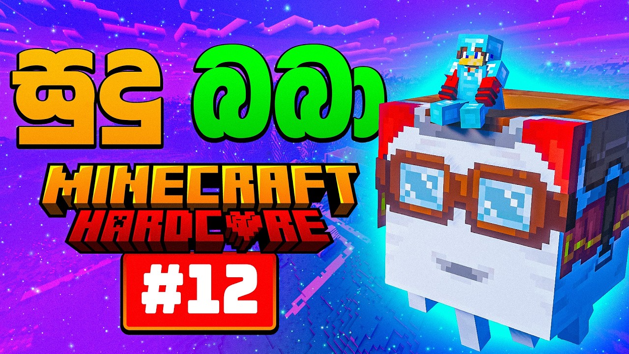 Reviving Two Happy Ghasts in Minecraft Hardcore!