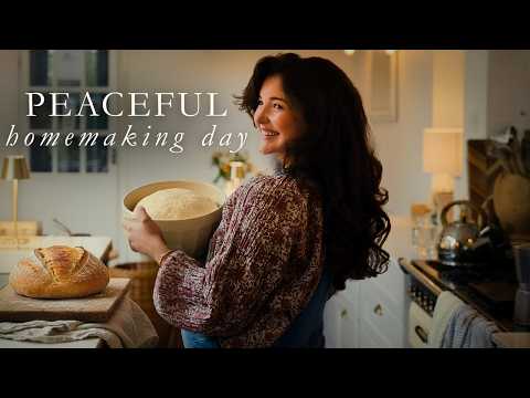 Thumbnail for All Day Homemaking in Our Cottage | Fresh Milled Brownies, Sourdough & a Cottage Refresh