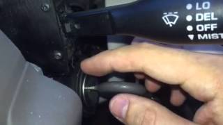 ignition switch actuator replacement