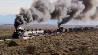 Cumbres & Toltec  Two Engine Steam Powered Freight Train