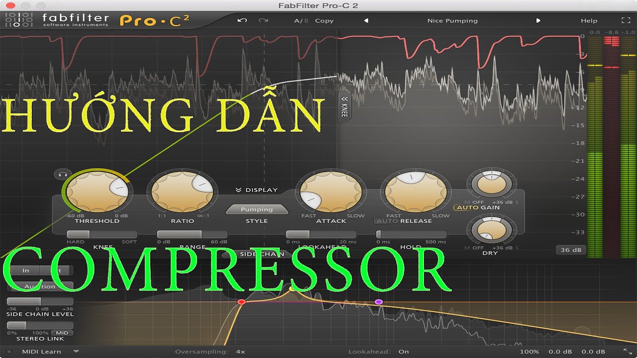 Huớng Dẫn - Mẹo sử dụng Compressor Fabfilter Pro-c2 Cách dễ hiểu ngắn ...