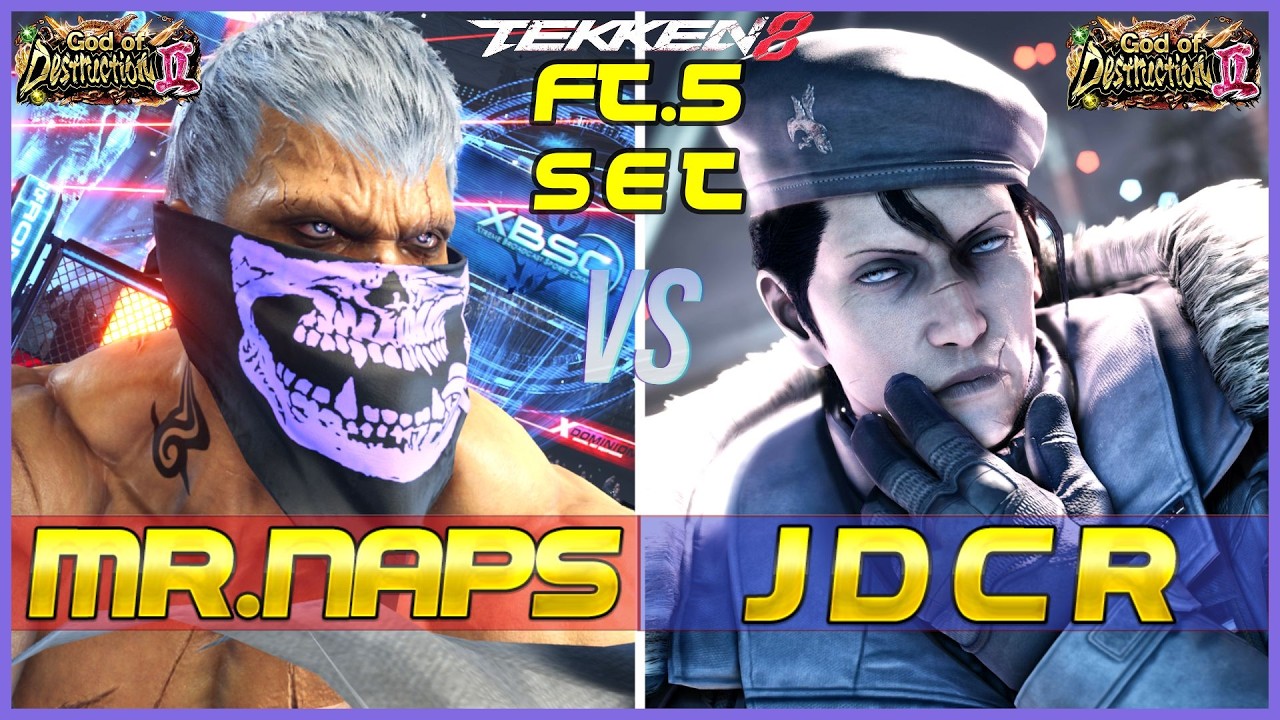 T8 REVENGE FT 5 SET! ▰ MR NAPS (Bryan) Vs JDCR (Dragunov) ▰ Tekken 8 High Level Gameplay