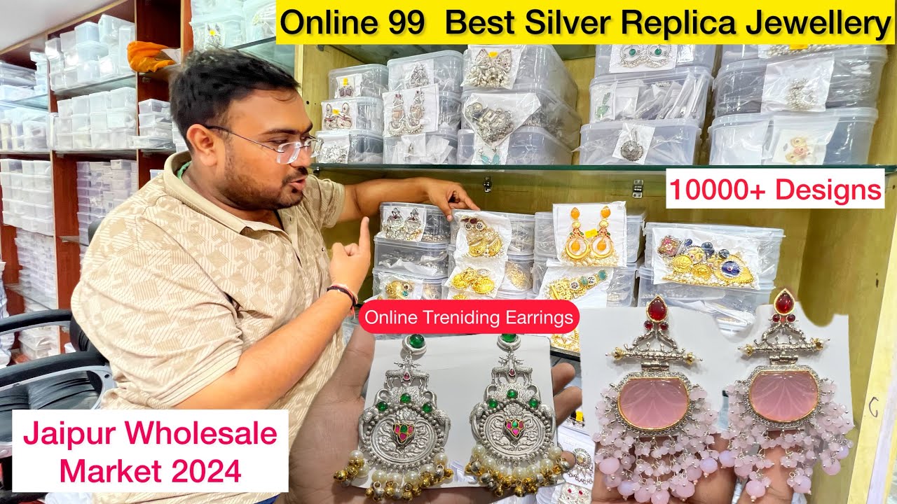 Jaipur High Demanding Silver Oxidised Brass Jewellery Manufacturer