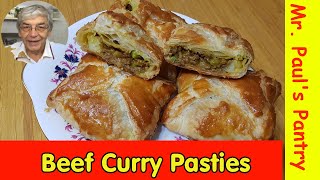 Easy Beef Curry Pasties