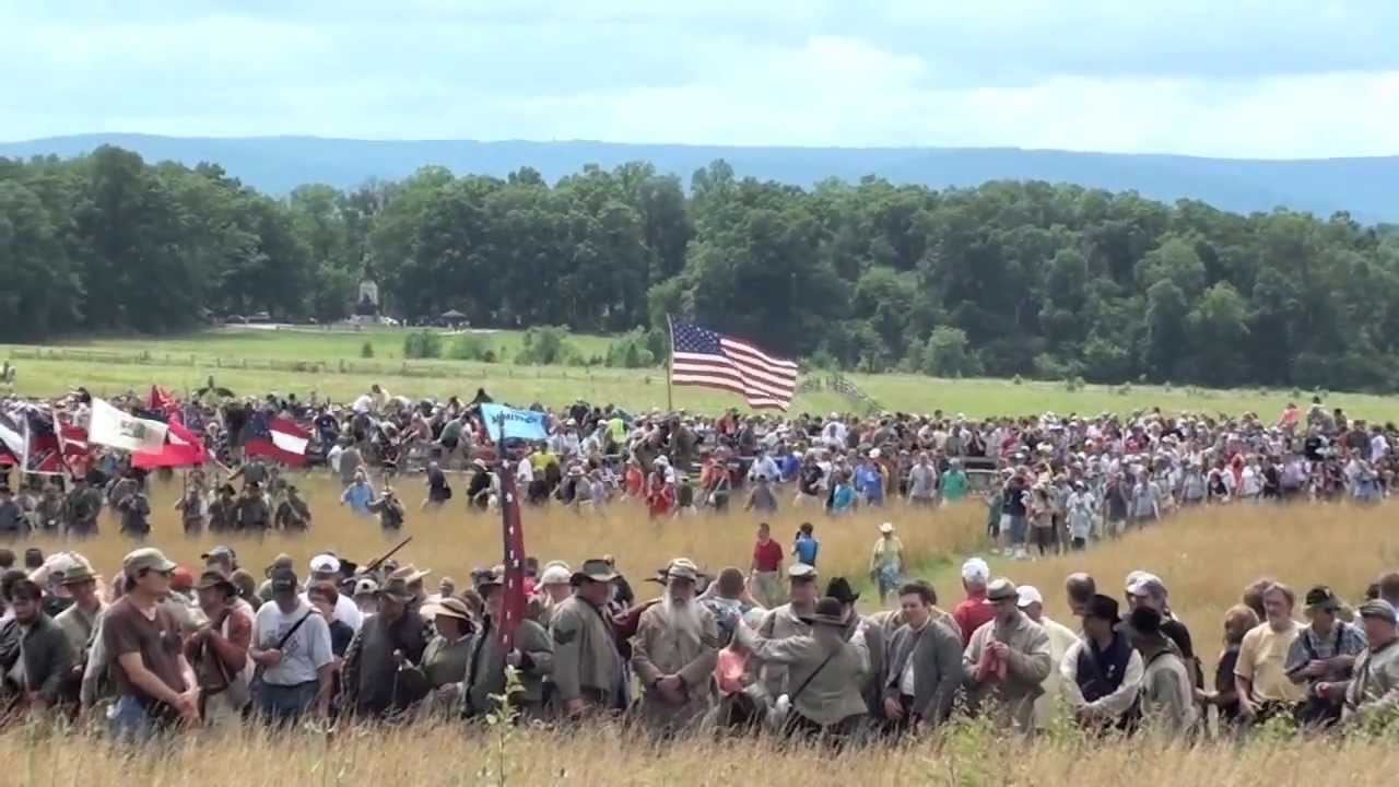 Episode B The Gettysburg Chronicles Part VIII 150 years later. Pickett