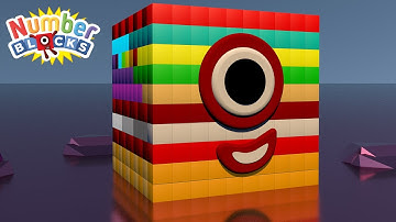 Looking for Numberblocks Cube 10x10x10 is Numberblokcs 1000 GIANT Rainbow Number Patterns