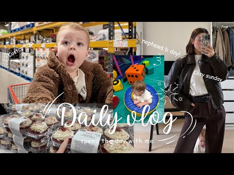 spend the day with me | wholesome sunday, costco trip & nephew's bday | Poppy Mead