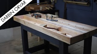 Building a Joiner's Workbench with a Tool Tray