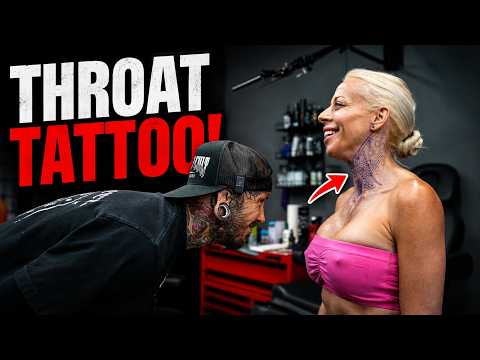 She Let Me Tattoo Her THROAT!
