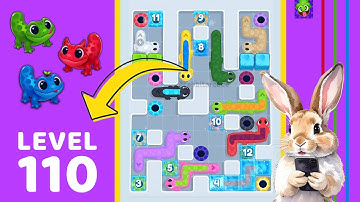 Gecko Out Level 110 Solution Walkthrough