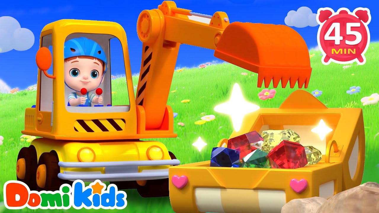 多彩交通工具 🚗🌈🚌｜交通工具認知｜色彩啟蒙｜寶寶觀察力提升｜趣味益智遊戲🎵｜多米益智