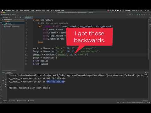 Python: Classes Overview