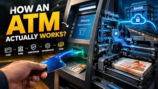 How an ATM Actually Works 💳 The Hidden Technology Behind Your Cash!