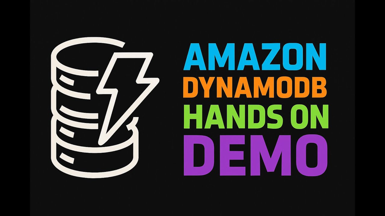 Amazon DynamoDB Hands On Demo - V1 - YouTube