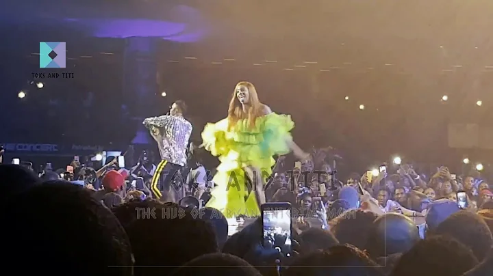 The WIZKID and TIWA SAVAGE hug that got everybody talking