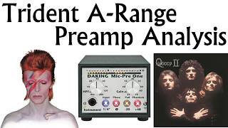 Trident A-Range Mic Preamp Circuit Analysis (3-Transistor Series-Shunt Feedback Amplifier)