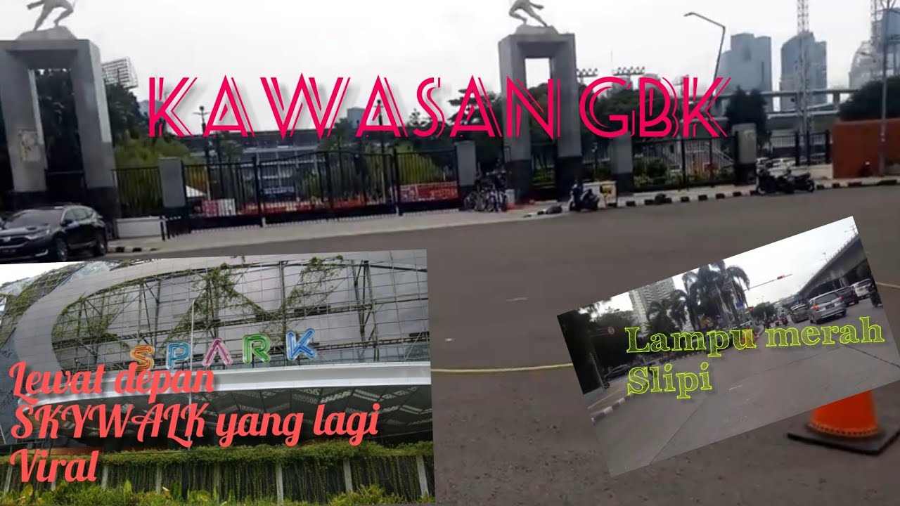 Rute Jalan ke GBK senanyan dari arah Grogol