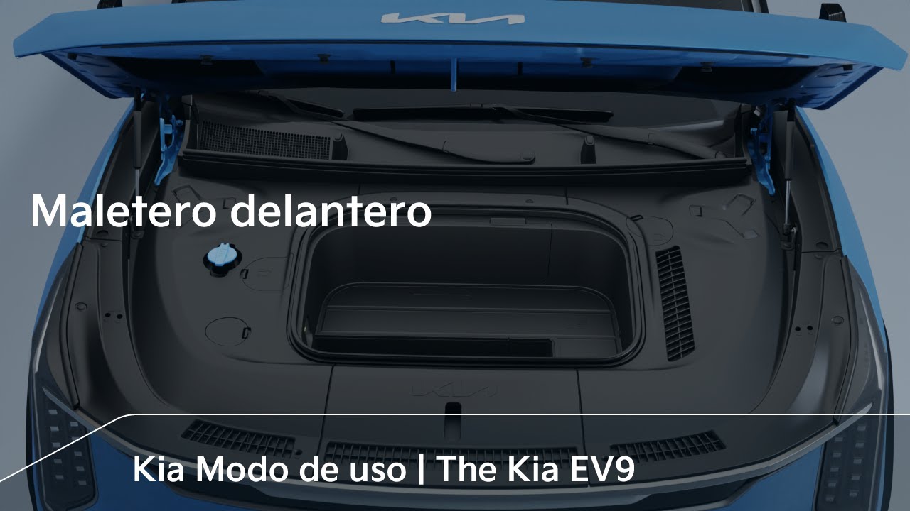 Insignia “GT Line” En Negro Mate Para Capó Y Maletero Del Kia EV9 (2024-2026) – Letras De Aluminio