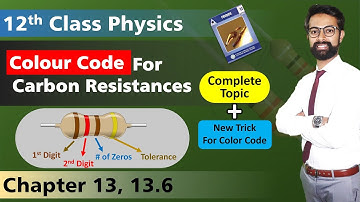 Colour Code For Carbon Resistors (Urdu/Hindi) | Carbon Resistance 12th Class Physics | Faseeh Janjua