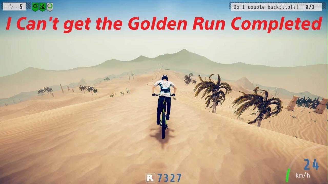 The Golden Run between the Desert to the Glaciers was a mess (Descenders) 😳🎤