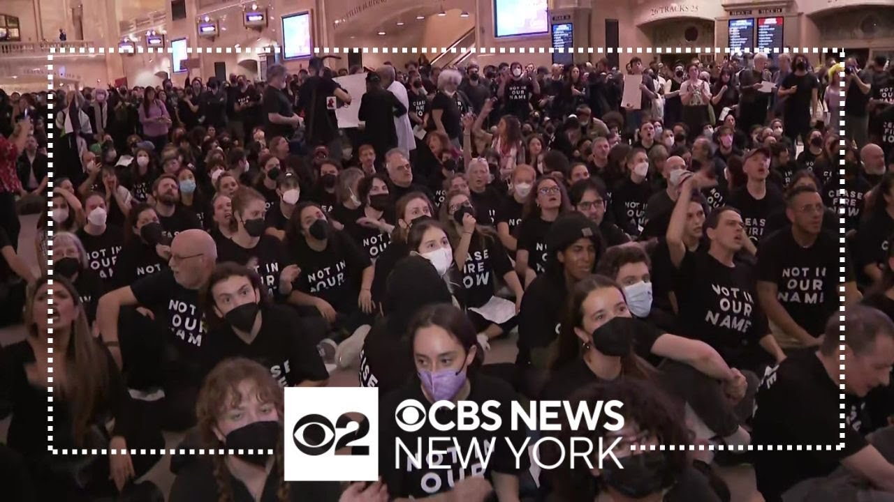 About 100 taken into custody at rally in Grand Central Terminal