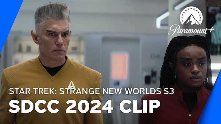 Star Trek: Strange New Worlds – Staffel 3 (SDCC Clip) | Paramount+ Deutschland